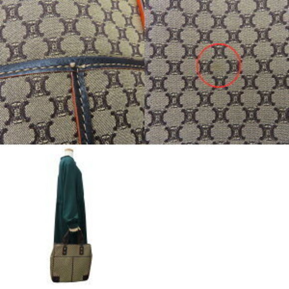 Celine tote bag brown beige macadam - Picture 10 of 11